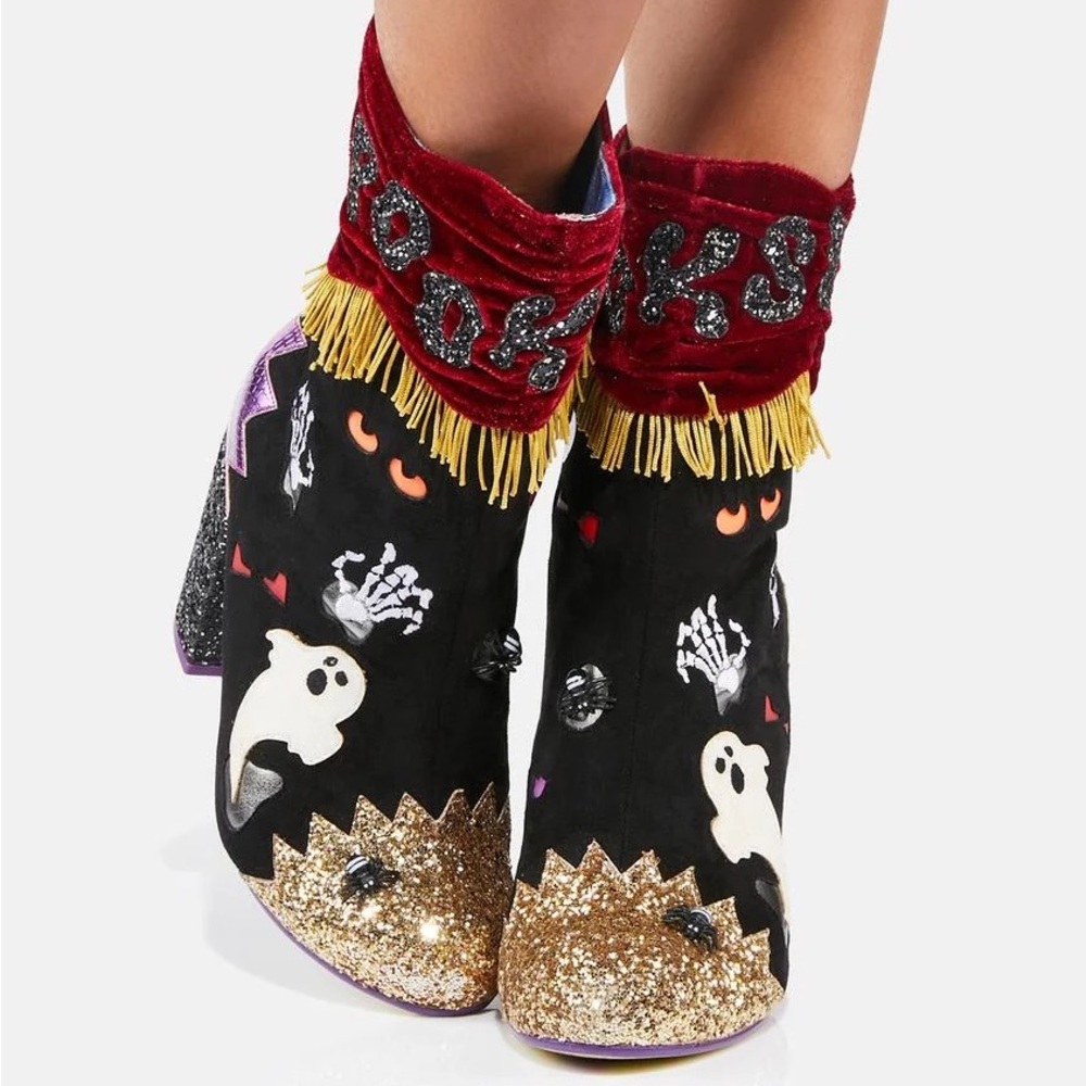 Who’s There? Irregular Choice : Unique Halloween Ankle Boots
